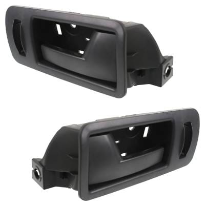 Front Driver And Passenger Side Interior Door Handle Compatible With 2005-2014 Ford Mustang Black thumbnail 2