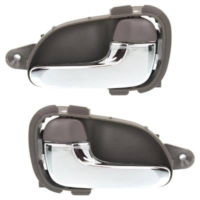 Front Left Driver And Right Passenger Interior Door Handle Compatible With 1999-2002 Nissan Quest
