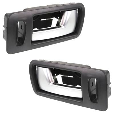 Front Driver And Passenger Side Interior Door Handle Compatible With 2005-2014 Ford Mustang Black thumbnail 3