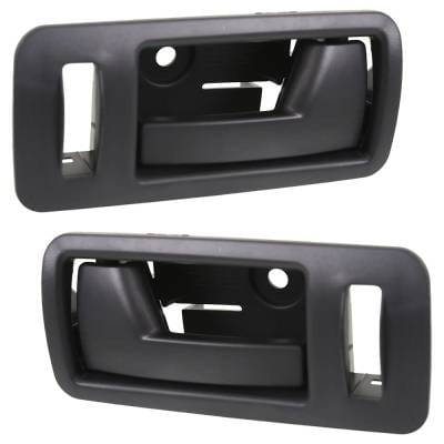 Front Left And Right Interior Door Handle Compatible With 2005-2014 Ford Mustang Black With Lock thumbnail 3