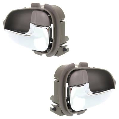 Front Driver And Passenger Side Interior Door Handle Compatible With 1999-2002 Nissan Quest Mercury thumbnail 2