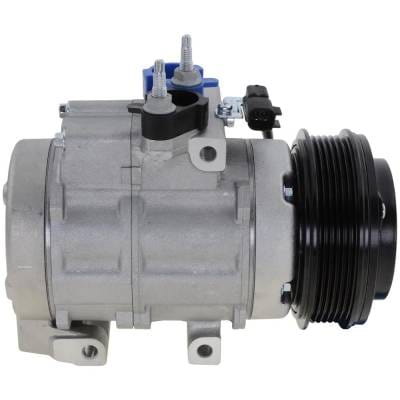 New 6-Groove Pulley A/C Compressor Compatible With Ford F-350 Super Duty Lariat 8 Cyl 6.4L F-150 thumbnail 4