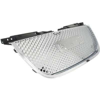 New Chrome Grille Assembly Compatible With Gmc Yukon Denali Hybrid 8 Cyl 6.0L Yukon Sle 8 Cyl 5.3L thumbnail 6