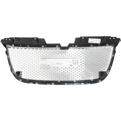 New Chrome Grille Assembly Compatible With Gmc Yukon Denali Hybrid 8 Cyl 6.0L Yukon Sle 8 Cyl 5.3L thumbnail 8