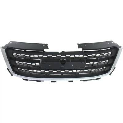 New Chrome Shell Grille Assembly Compatible With Gmc Sierra 2500 Hd Denali 8 Cyl 6.6L Sierra 2500 Hd thumbnail 8