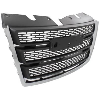 New Chrome Molding Grille Assembly Compatible With Gmc Terrain Slt 4 Cyl 2.4L Terrain Slt 6 Cyl 3.6L thumbnail 6
