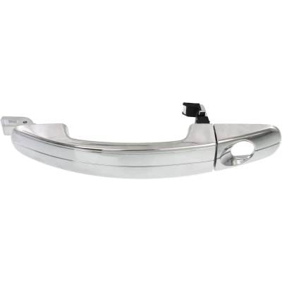 Front Driver Side Exterior Door Handle Compatible With 2005-2012 Ford Focus Chrome With Key Hole thumbnail 2