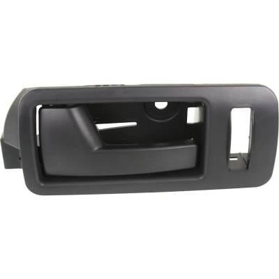 Front Driver Side Interior Door Handle Compatible With 2005-2014 Ford Mustang Black With Lock Button thumbnail 2