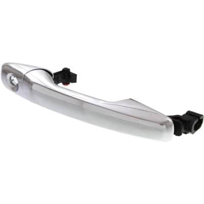 Front Driver Side Exterior Door Handle Compatible With 2011-2019 Ford Explorer Ford Edge Chrome With thumbnail 4