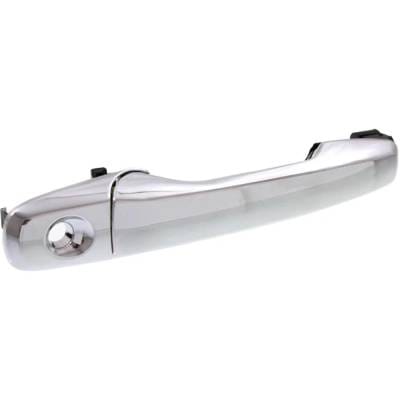 Front Driver Side Exterior Door Handle Compatible With 2011-2019 Ford Explorer Ford Edge Chrome With thumbnail 6