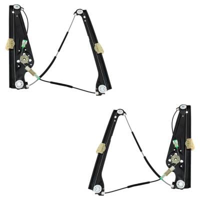 New Front Left And Front Right Window Regulator Compatible With Bmw 750I Base 8 Cyl 4.8L 750Li Base thumbnail 4