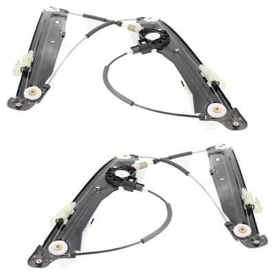 New Front Left And Front Right Window Regulator Compatible With Bmw 750I Activehybrid 740I Base thumbnail 4