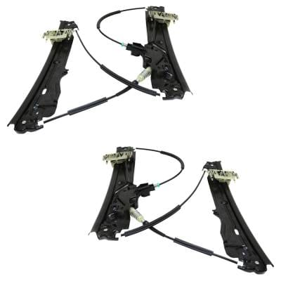 New Front Left And Front Right Window Regulator Compatible With Bmw 550I Base 8 Cyl 4.4L 528I Xdrive thumbnail 4