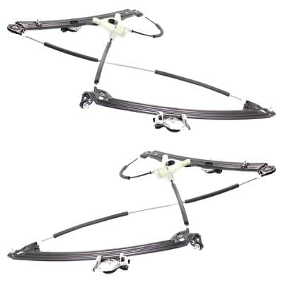 New Front Left And Front Right Window Regulator Compatible With Bmw 535I Gt Base 535I Gt Xdrive Base thumbnail 4