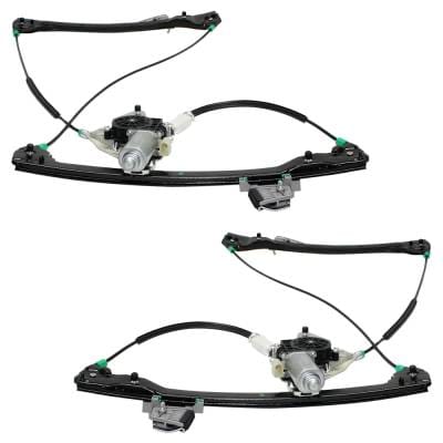 New Front Left And Front Right Window Regulator Compatible With Bmw 325Ci Base 6 Cyl 2.5L 330Ci Base thumbnail 12