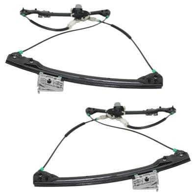 New Front Left And Front Right Window Regulator Compatible With Bmw 328Ci Base 6 Cyl 2.8L 330Ci Base thumbnail 8