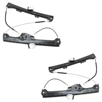 New Front Left And Front Right Window Regulator Compatible With Bmw 535Xi Base 6 Cyl 3.0L 525Xi Base thumbnail 2