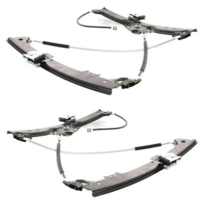 New Front Left And Front Right Window Regulator Compatible With Bmw 535Xi Base 6 Cyl 3.0L 525Xi Base thumbnail 6