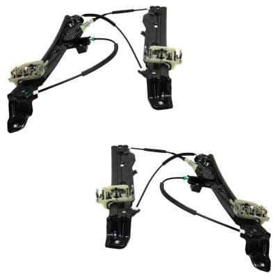 New Front Left And Front Right Window Regulator Compatible With Bmw 528I Xdrive Base 4 Cyl 2.0L thumbnail 6