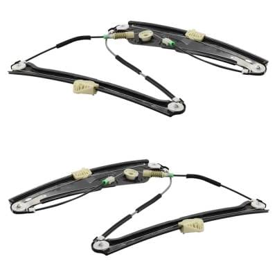 New Front Left And Front Right Window Regulator Compatible With Bmw 750I Base 8 Cyl 4.8L 745I Base 8 thumbnail 2