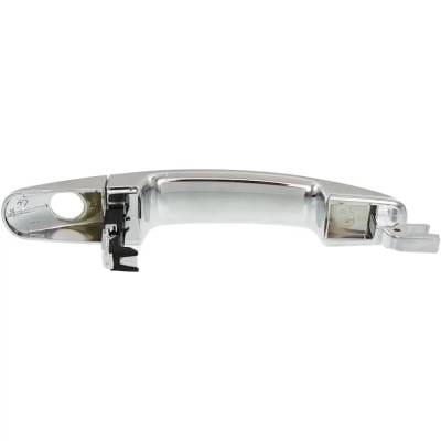 Front Left (Driver Side) Exterior Door Handle Compatible With 2005-2012 Ford Focus Chrome With Key thumbnail 10