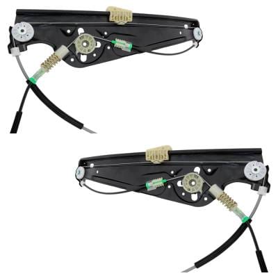 New Front Left And Front Right Window Regulator Compatible With Bmw 760Li Base 12 Cyl 6.0L 745Li thumbnail 12