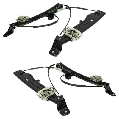 New Front Left And Front Right Window Regulator Compatible With Bmw 528I Base 4 Cyl 2.0L 535I Base 6 thumbnail 2
