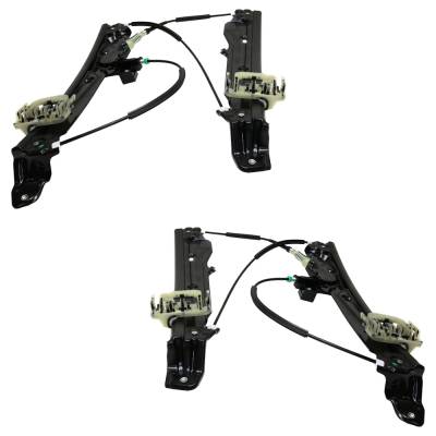 New Front Left And Front Right Window Regulator Compatible With Bmw 528I Base 4 Cyl 2.0L 535I Base 6 thumbnail 6