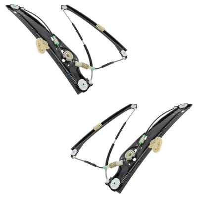 New Front Left And Front Right Window Regulator Compatible With Bmw 760I Base 12 Cyl 6.0L 750I Base thumbnail 6
