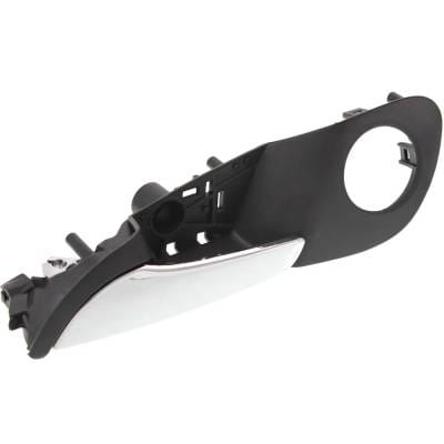 Front Driver Side Interior Door Handle Compatible With 2011-2017 Buick Regal Chrome Lever With Black thumbnail 6