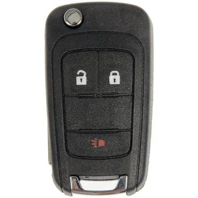 New Keyless Remote Case Compatible With Chevrolet Equinox Ltz 6 Cyl 3.6L Equinox Ls 4 Cyl 2.4L thumbnail 4