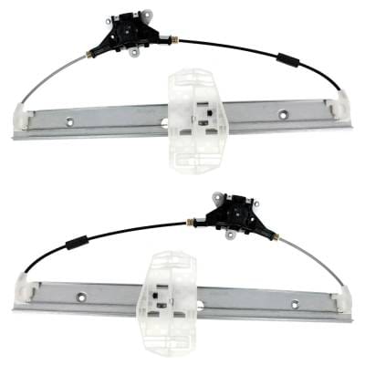 New Front Left And Front Right Window Regulator Compatible With Jeep Wrangler Jk Rubicon 6 Cyl 3.6L thumbnail 8