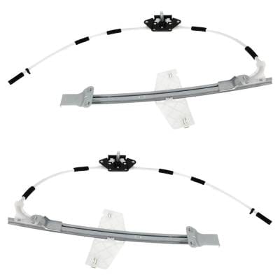 New Front Left And Front Right Window Regulator Compatible With Jeep Liberty Renegade 6 Cyl 3.7L thumbnail 5