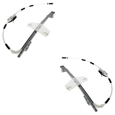 New Front Left And Front Right Window Regulator Compatible With Jeep Liberty Limited 6 Cyl 3.7L thumbnail 3
