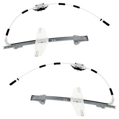 New Front Left And Front Right Window Regulator Compatible With Jeep Liberty Limited 6 Cyl 3.7L thumbnail 4