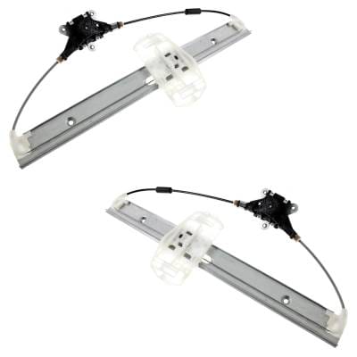 New Front Left And Front Right Window Regulator Compatible With Jeep Wrangler 75Th Anniversary 6 Cyl thumbnail 6