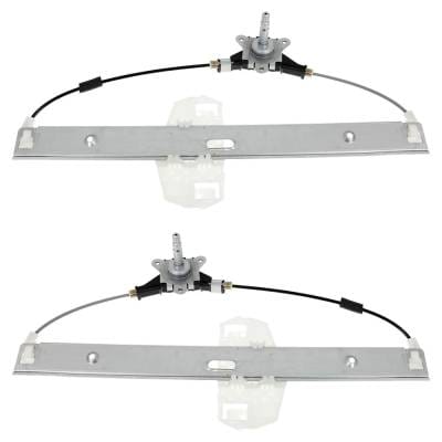 New Front Left And Front Right Window Regulator Compatible With Jeep Wrangler X-S 6 Cyl 3.8L thumbnail 10