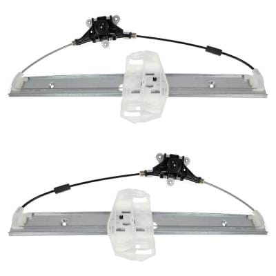 New Front Left And Front Right Window Regulator Compatible With Jeep Wrangler Unlimited 75Th thumbnail 2