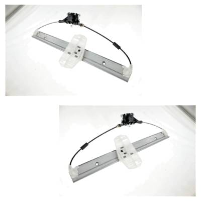 New Front Left And Front Right Window Regulator Compatible With Jeep Wrangler Unlimited 75Th thumbnail 4