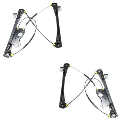 New Front Left And Front Right Window Regulator Compatible With Lincoln Ls Base 6 Cyl 3.0L Ls Lse 6 thumbnail 2