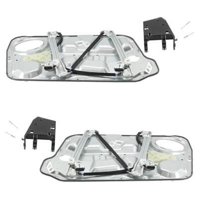 New Front Left And Front Right Window Regulator Compatible With Hyundai Sonata Gl 4 Cyl 2.4L Sonata thumbnail 2
