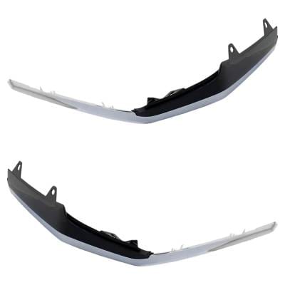 New Pair Of Grille Trim Compatible With Honda Cr-V Ex-L Cr-V Hybrid Ex 2020-2022 By Ho1212126 thumbnail 4