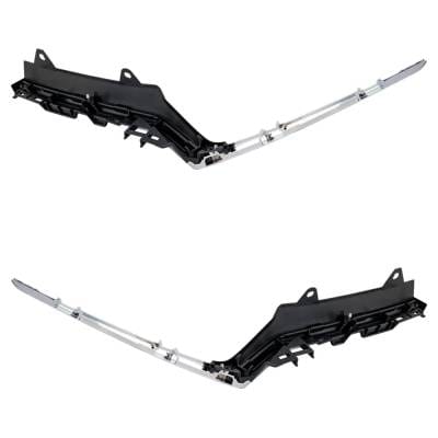 New Pair Of Grille Trim Compatible With Honda Cr-V Touring Cr-V Hybrid Lx 2020-2022 By Ho1212126 thumbnail 10