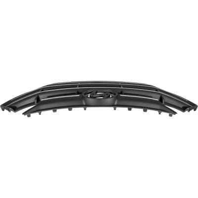 New Black Shell Grille Assembly Compatible With Hyundai Elantra Limited 4 Cyl 2.0L Elantra Preferred thumbnail 10