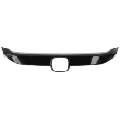 New Center Grille Trim Compatible With Honda Civic Sport Civic Ex-L Civic Ex Civic Dx Civic Touring thumbnail 2