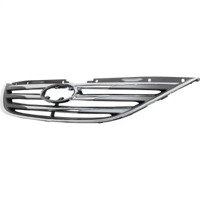 New Chrome Grille Assembly Compatible With Hyundai Sonata Se 4 Cyl 2.0L Sonata Se 4 Cyl 2.4L Sonata thumbnail 6