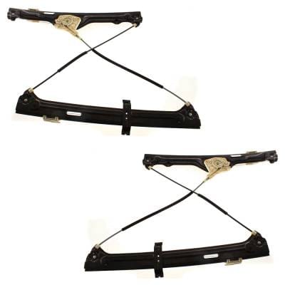 New Front Left And Front Right Window Regulator Compatible With Bmw X5 3.0Si 6 Cyl 3.0L X5 4.8I 8 thumbnail 8