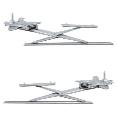 New Front Left And Front Right Window Regulator Compatible With Chevrolet Gmc Isuzu Colorado Base 5 thumbnail 2