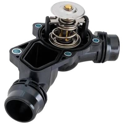 New 206 Degrees Thermostat Housing Compatible With Bmw Z4 2.5I 6 Cyl 2.5L 325I Base 6 Cyl 2.5L Z4 thumbnail 6