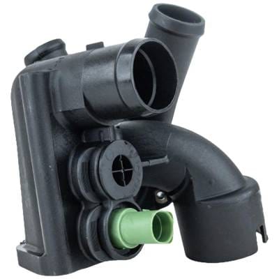 New 3 Outlet Ports Thermostat Housing Compatible With Audi Volkswagen Golf Gti Glx 6 Cyl 2.8L Tt thumbnail 4